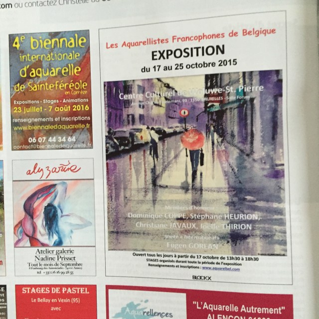 PRATIQUE DES ARTS SEPT 2015